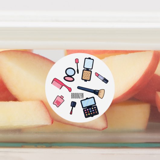 Étiquettes Cosmétique / maquillage illustration (Apposé)