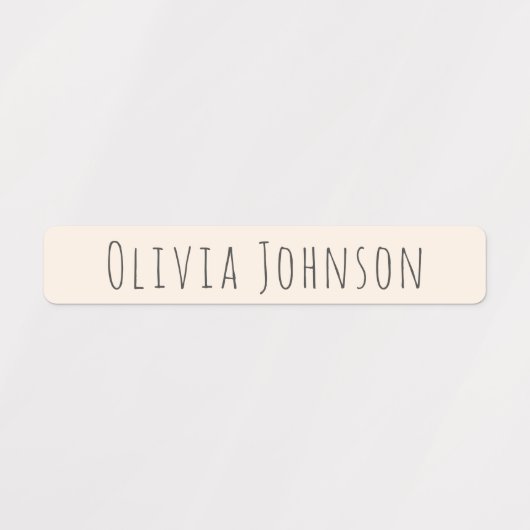 Étiquettes Couleur Codé Aesthétique Enfants étanche Nom Étiqu (Design 2)