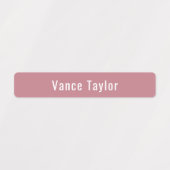 Étiquettes Couleur d'été coucher de soleil Palette étanche No (Design 1)