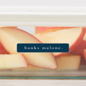 Étiquettes Couleurs simples de l'école Nom imperméable (Apposé)