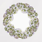 Étiquettes Couronne d'Hydrangea (Design 1)
