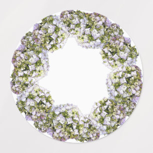 Étiquettes Couronne d'Hydrangea