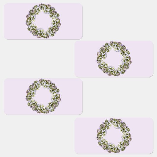 Étiquettes Couronne d'Hydrangea (Groupe)