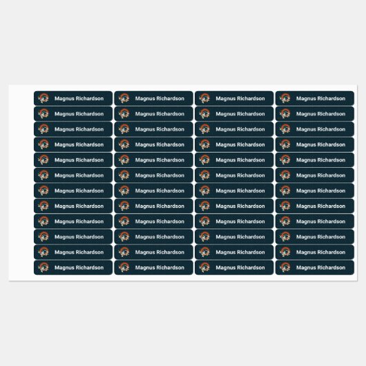 Étiquettes Course de drones (Feuille)