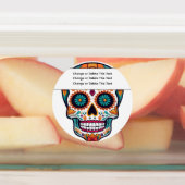 Étiquettes Crâne à sucre (Apposé)