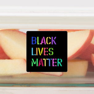 Étiquettes Crayon coloré de Black Lives Matter 01