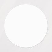 Étiquettes Create Your Own white  (Design 1)