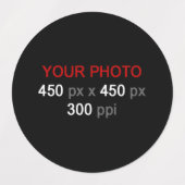 Étiquettes Création personnelle (Design 1)