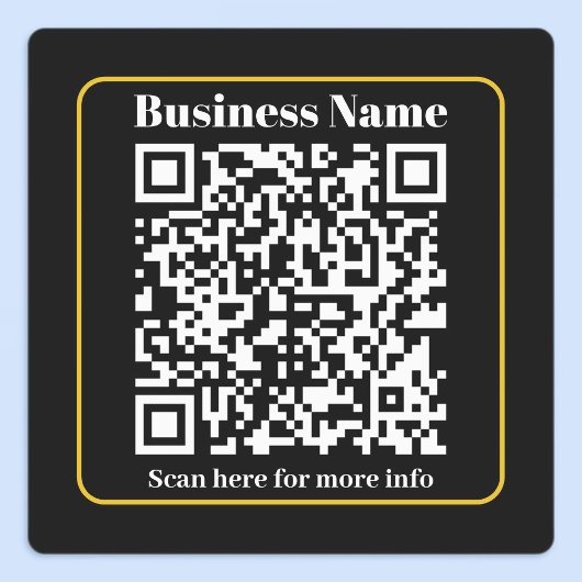 Étiquettes Créer un code QR d'entreprise étanche