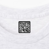 Étiquettes Créer un code QR | Vêtements imperméables (Apposé)