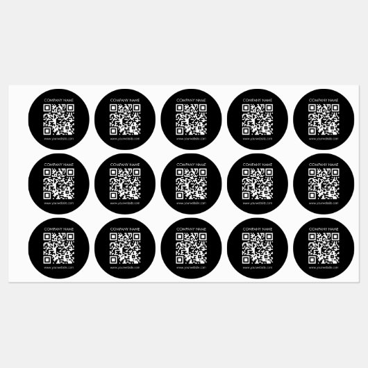 Étiquettes Créez instantanément un code QR imperméable (Feuille)