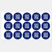 Étiquettes Créez instantanément un code QR imperméable (Feuille)