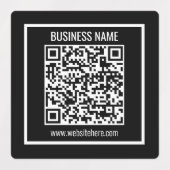 Étiquettes Créez un code QR moderne et étanche instantanément (Design 1)