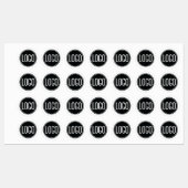 Étiquettes Créez vos propres vêtements de logo (Feuille)