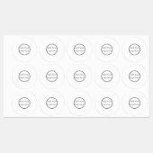 Étiquettes Créez votre propre (Feuille)