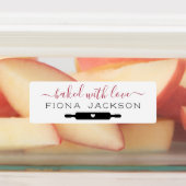 Étiquettes Créez Votre Propre Cuisiné Avec Amour (Apposé)