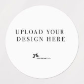 Étiquettes Créez votre propre design (Design 2)