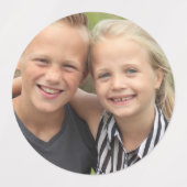 Étiquettes Créez votre propre photo (Design 1)