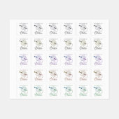 Étiquettes Crochet crochet et fil à coudre polyvalent (Feuille)