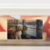 Étiquettes Croisière de Noël Biewsome Terrier : Pawsome Holid (Apposé)