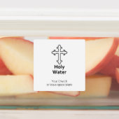 Étiquettes Croix personnalisée - Eau (Apposé)