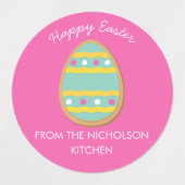 ÉTIQUETTES CUISINE DE PÂQUES CUISINE (Design 1)