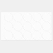 Étiquettes Custom white simple Design Add Photo or Text (Feuille)