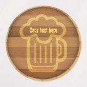 Étiquettes Customisez votre bière (Design 2)