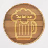 Étiquettes Customisez votre bière (Design 1)