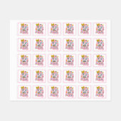 Étiquettes Customizable “Q is for” Alphabet Art – Inspiration (Feuille)