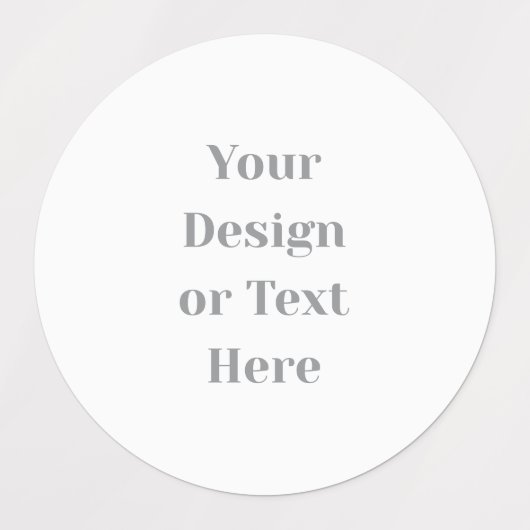 Étiquettes Customizable Your Design or Text Here Personalized (Design 1)