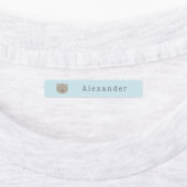 Étiquettes Cute Animaux Nom personnalisé de l'étudiant (Apposé)