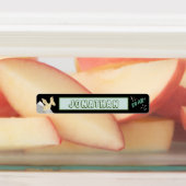 Étiquettes Cute Dinosaur étanche Nom Set 1 Noir (Apposé)