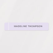 Étiquettes Cute Kids Pastel Couleur Nom Linn (Design 1)