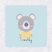 Étiquettes Cute Koala Ours, Chat, Ours, Tigre (Design 1)