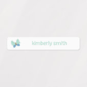 Étiquettes Cute School Daycare Nom de la fille (Design 1)