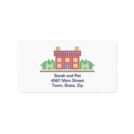 Étiquettes d'accueil Sweet Home Address Labels (Devant)