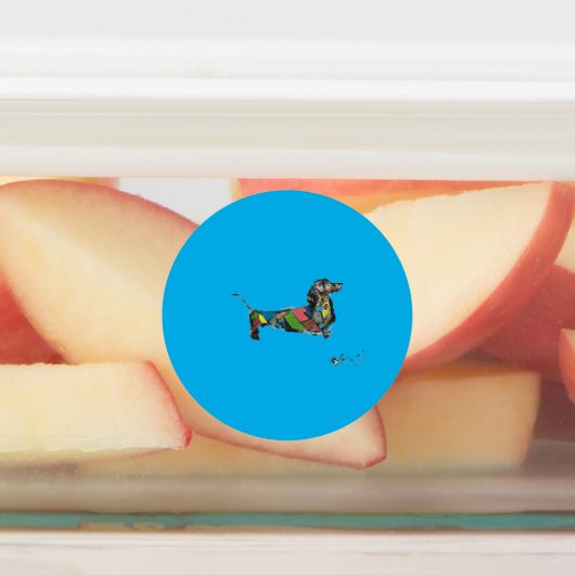 Étiquettes Dachshund (Apposé)