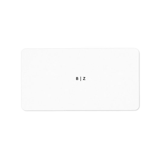 Étiquettes d'adresse (Devant)