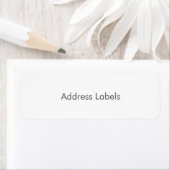 Étiquettes d'adresse (En situation)