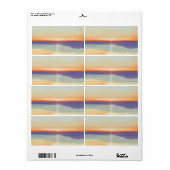 Étiquettes d'adresse Bliss (Feuille entière)