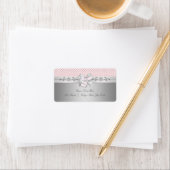Étiquettes d'adresse Croix Rose (En situation)