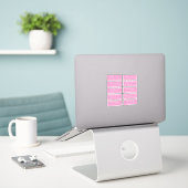 Étiquettes d'adresse de calligraphie pour invités (Ordinateur portable sur le bureau)