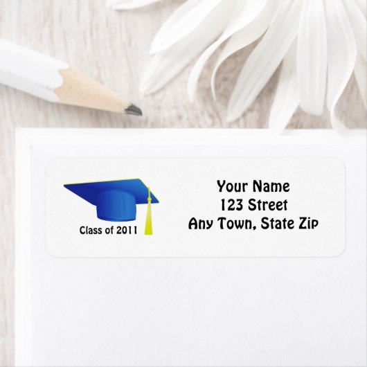 Étiquettes d'adresse de déclaration de diplôme (En situation)