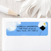 Étiquettes d'adresse de déclaration de diplôme (En situation)