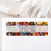 Étiquettes d'adresse de retour (En situation)