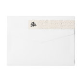 Étiquettes d'adresse de retour À feuillage persist (Dos)