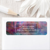 Étiquettes d'adresse de retour "Création" (En situation)