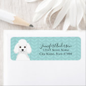 Étiquettes d'adresse de retour de canicules (En situation)