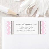 Étiquettes d'adresse de retour de l'Heureuse Saint (En situation)